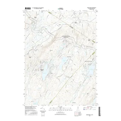 2016 Map of Wawayanda, 2016 Print