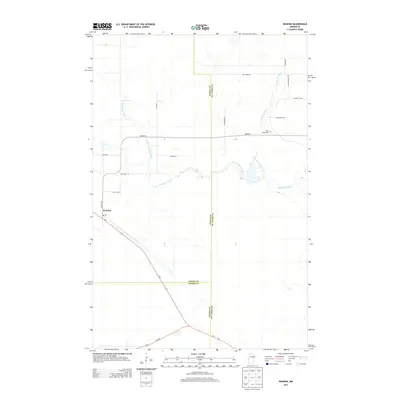 2013 Map of Wawina, 2013 Print