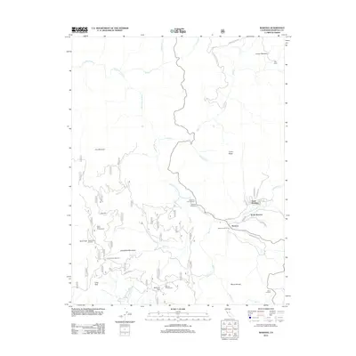 2012 Map of Wawona, 2012 Print