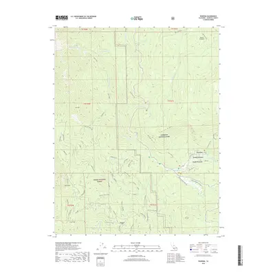 2018 Map of Wawona, 2018 Print
