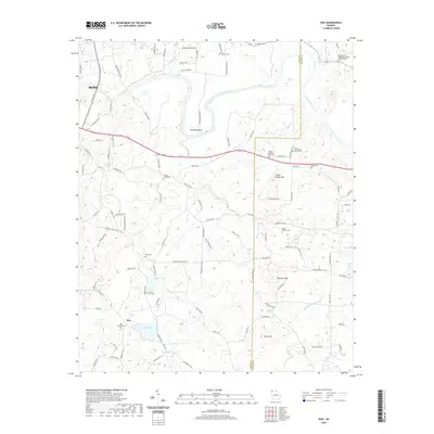 2020 Map of Wax, 2020 Print