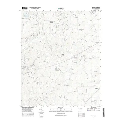 2016 Map of Waxhaw, 2016 Print