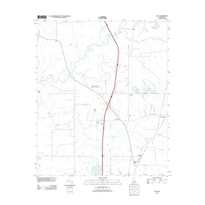 2012 Map of Way, 2012 Print