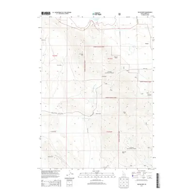 2013 Map of Wayan West, 2013 Print