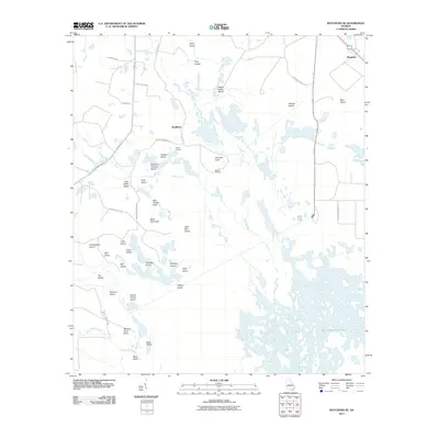 2011 Map of Waycross SE, 2011 Print