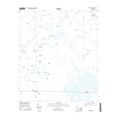 2014 Map of Waycross SE, 2014 Print