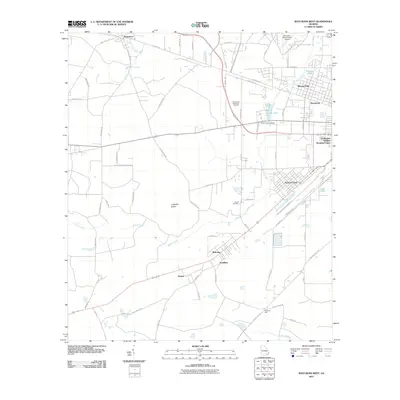 2011 Map of Waycross West, 2011 Print