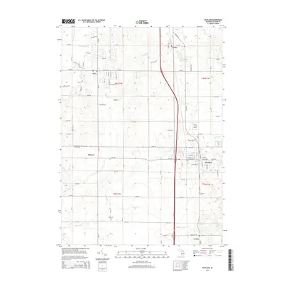 2014 Map of Wayland, 2014 Print