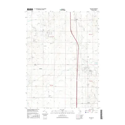 2017 Map of Wayland, 2017 Print