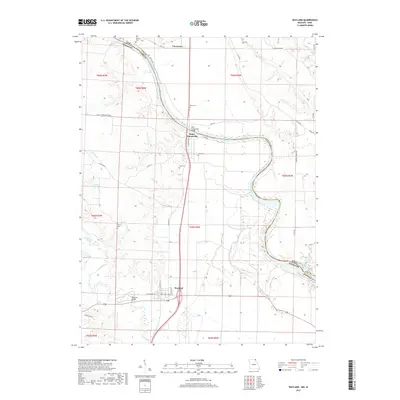 2017 Map of Wayland, 2017 Print