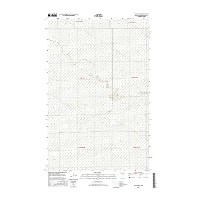 2016 Map of Wayland SE, 2016 Print