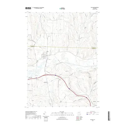 2019 Map of Wayland, 2019 Print