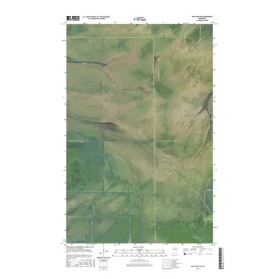 2016 Map of Wayland SW, 2016 Print
