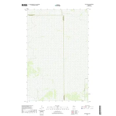 2019 Map of Wayland SW, 2019 Print