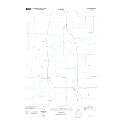 2013 Map of Wayland, 2013 Print