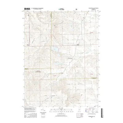 2016 Map of Waymansville, 2016 Print