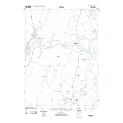 2010 Map of Waymart, 2010 Print