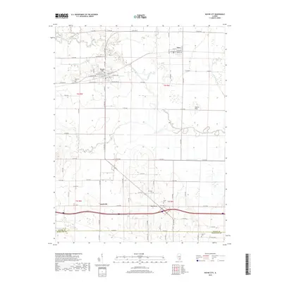 2018 Map of Wayne City, 2018 Print