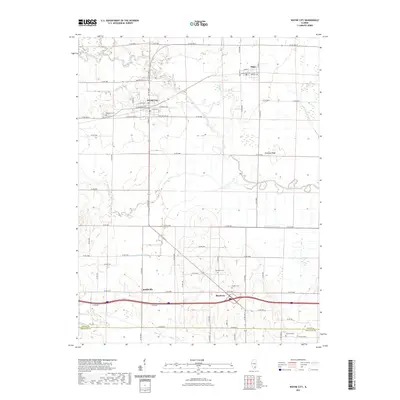 2021 Map of Wayne City, 2021 Print