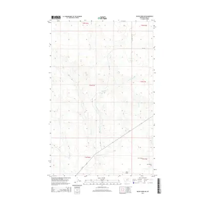 2014 Map of Wayne Creek NW, 2014 Print