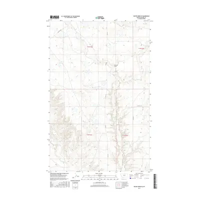 2017 Map of Wayne Creek SE, 2017 Print
