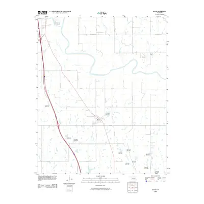 2010 Map of Wayne, 2010 Print