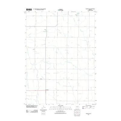 2011 Map of Wayne SW, 2011 Print