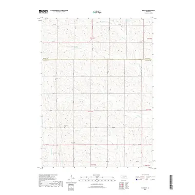 2017 Map of Wayne SW, 2017 Print