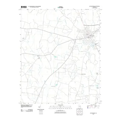 2011 Map of Waynesboro, 2011 Print