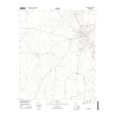 2014 Map of Waynesboro, 2014 Print