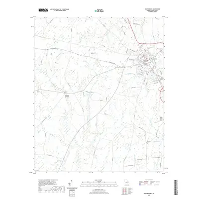2020 Map of Waynesboro, 2020 Print