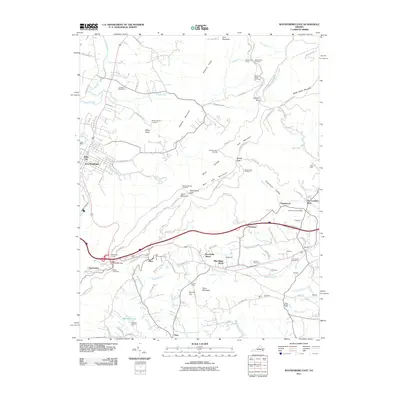 2011 Map of Waynesboro East, 2011 Print