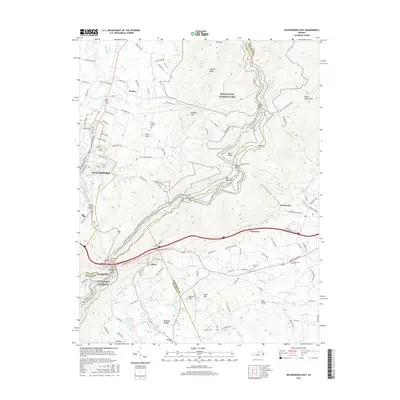 2016 Map of Waynesboro East, 2016 Print