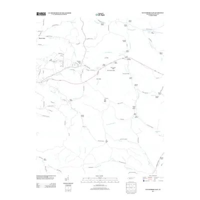 2013 Map of Waynesboro East, 2013 Print