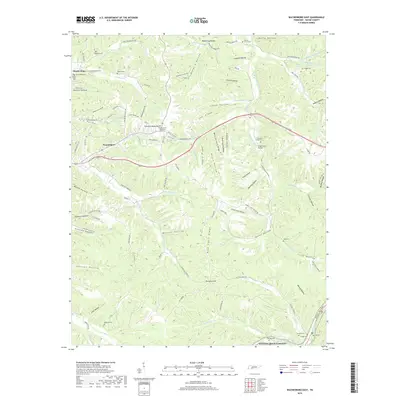 2019 Map of Waynesboro East, 2019 Print