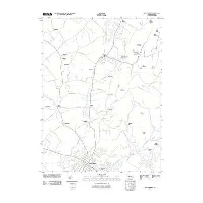 2010 Map of Waynesboro, 2010 Print