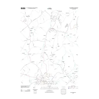2013 Map of Waynesboro, 2013 Print