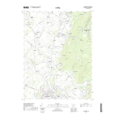 2019 Map of Waynesboro, 2019 Print
