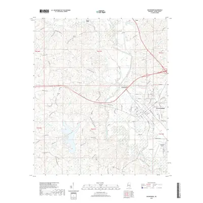 2018 Map of Waynesboro, 2018 Print
