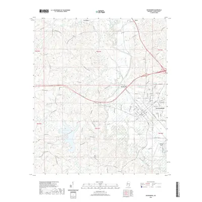 2020 Map of Waynesboro, 2020 Print