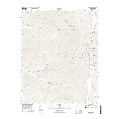 2016 Map of Waynesboro, 2016 Print