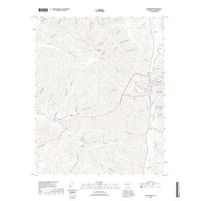 2019 Map of Waynesboro, 2019 Print