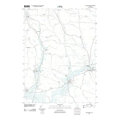 2010 Map of Waynesburg, 2010 Print