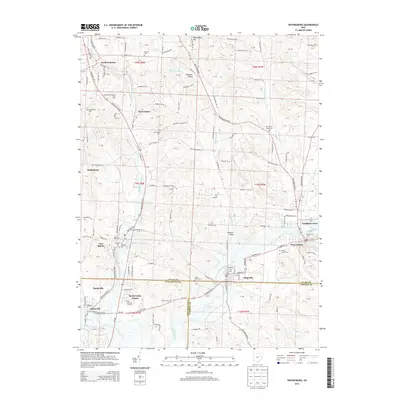 2013 Map of Waynesburg, 2013 Print