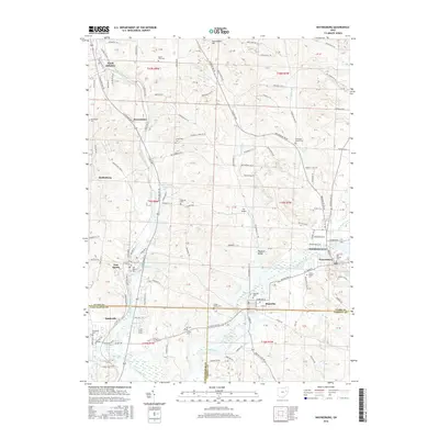 2016 Map of Waynesburg, 2016 Print