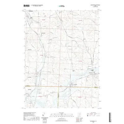 2019 Map of Waynesburg, 2019 Print