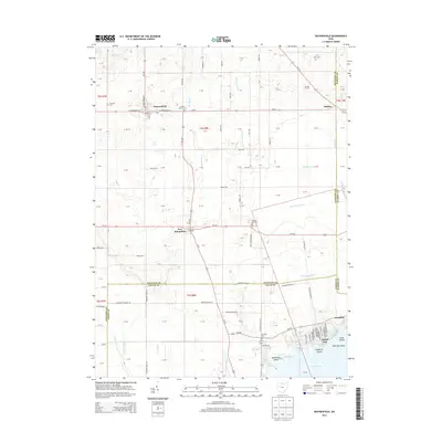 2013 Map of Waynesfield, 2013 Print