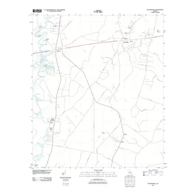 2011 Map of Waynesville, 2011 Print