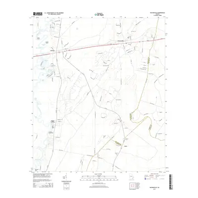 2014 Map of Waynesville, 2014 Print