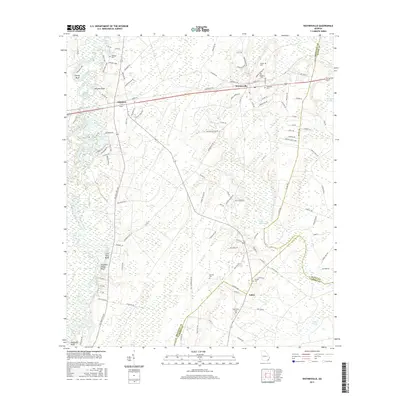 2017 Map of Waynesville, 2017 Print